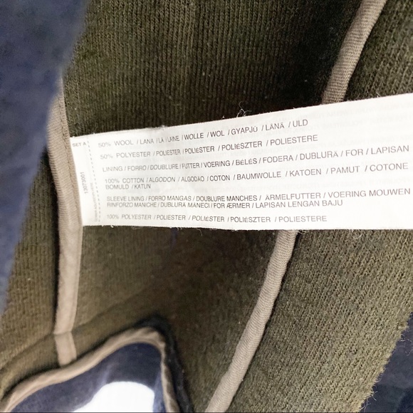 H.E. by Mango Multi Pocket Wool Blend Jacket - Picture 9 of 9